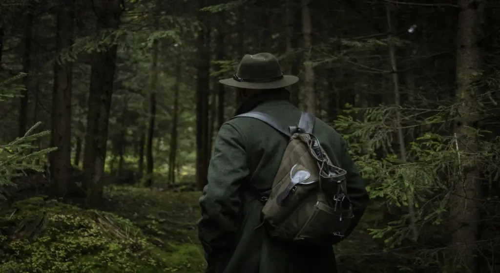Person walking through a forested trail in LA, featured in 'The Hidden Trails of LA' post.